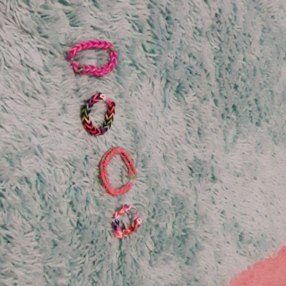Rubber band bracelets